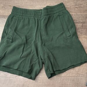 AERIE Green Lounge Shorts